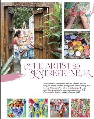 Noosa Magazine - The Artist and Entrepreneur
