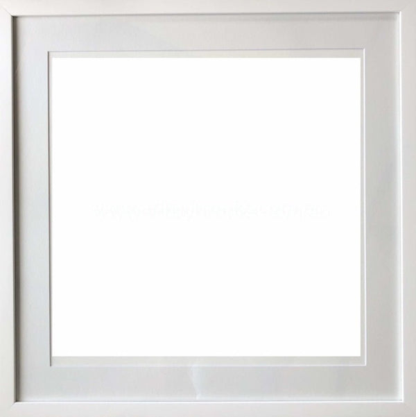 Australian Made White Frame With Matte Board Art Print