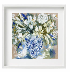 Elegant White Lily -Art Print Art