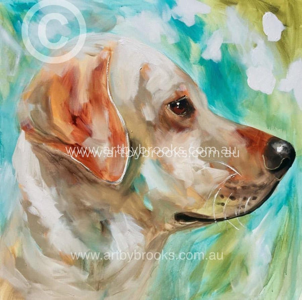 Labrador- Art Print Art