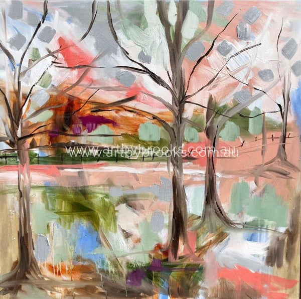 Pastel Paddock 2 - Art Print Prints