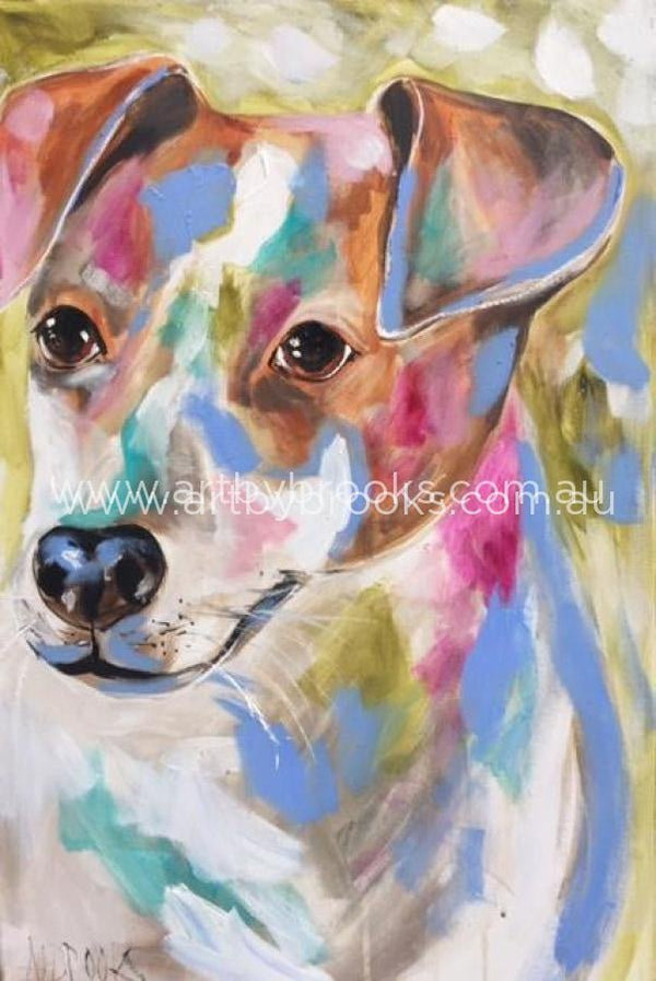 Pet Portrait - Coco- 50X75 Cm Originals