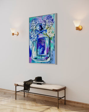 Flora by Gucci - 60x90 cm - original on Belgian linen