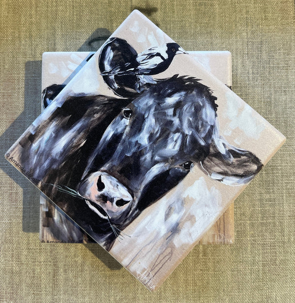Angus and magpie
