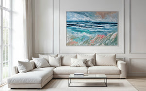 Gentle breeze - original on gallery canvas 100x150  cm