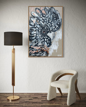 Cilla - 60x90cm -original on Belgian linen