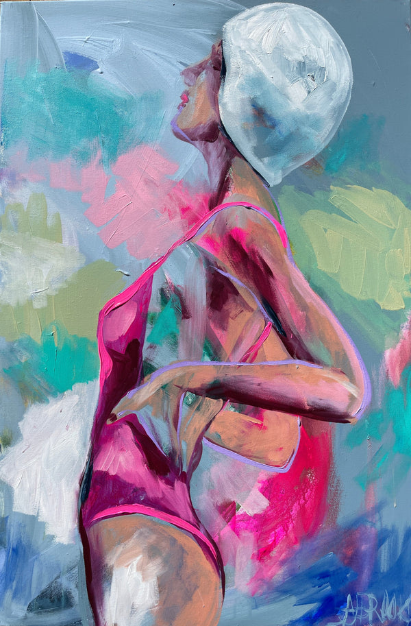 Breathe in -art print