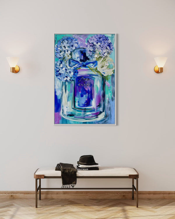 Flora by Gucci - 60x90 cm - original on Belgian linen