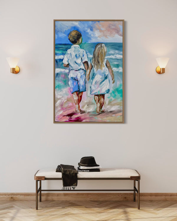 60x90 cm - sibling love