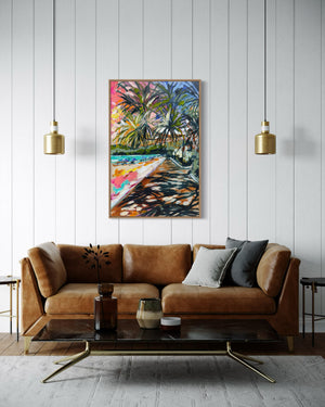 Noosa Holidays- 60x90 cm - original on Belgian linen