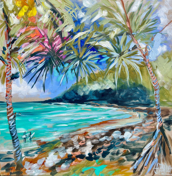 Pebble Beach - Little Cove Noosa -art print