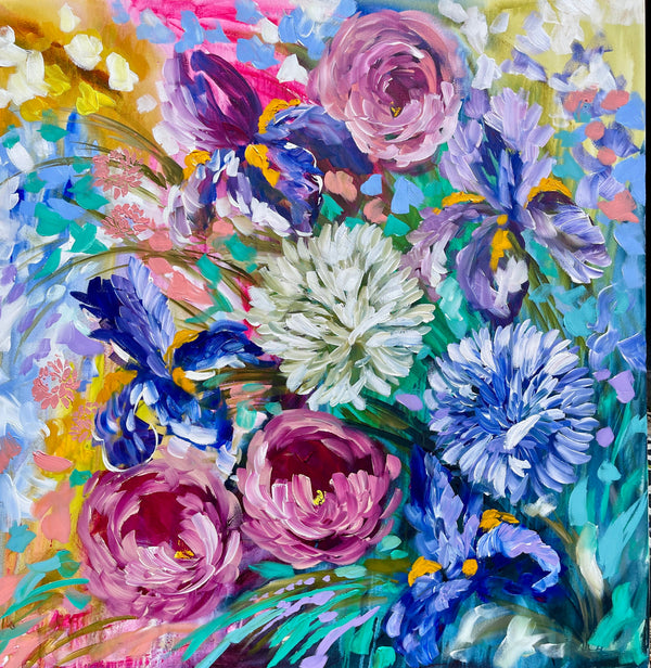Flowers will bloom - art print