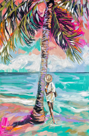 Island Style -original on gallery canvas 60x90 cm