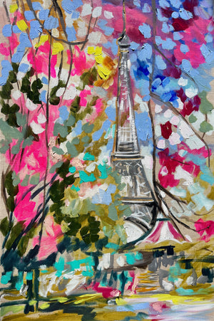 Romance in Paris -art print