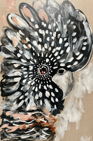 60x90 cm - Cruise -Black Cockatoo