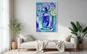 Flora by Gucci - 60x90 cm - original on Belgian linen