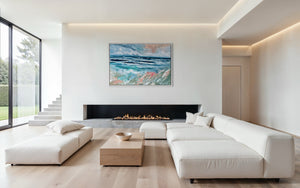 Gentle breeze - original on gallery canvas 100x150  cm