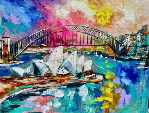 Colours of Sydney  - art print