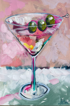 Blush Martini -art print