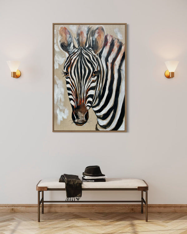 Zafari - 60x90 cm - original on Belgian linen
