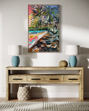 Noosa Holidays- 60x90 cm - original on Belgian linen