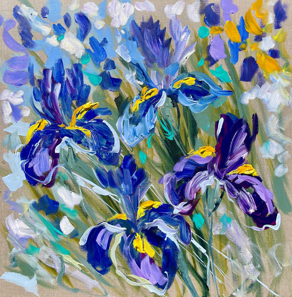 Iris sentiment - art print