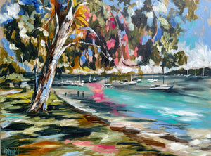 “Sunday Strolls” - Gympie Terrace - Noosa River -art print