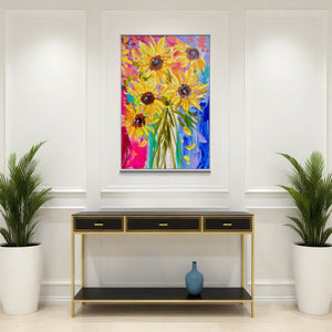 You are my sunshine - 60x90cm - Original on gallery canvas - lay by welcome