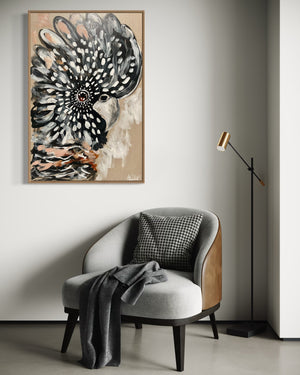 60x90 cm - Cruise -Black Cockatoo