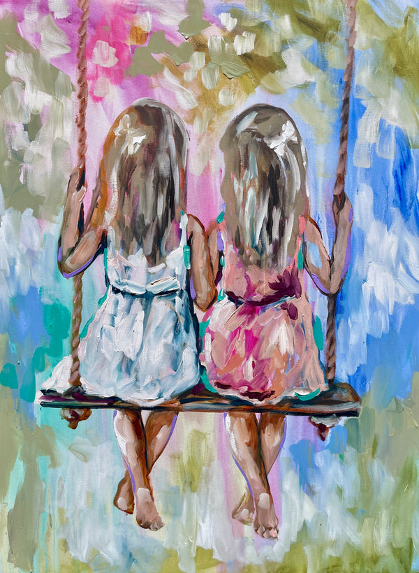 Side by side  - art print