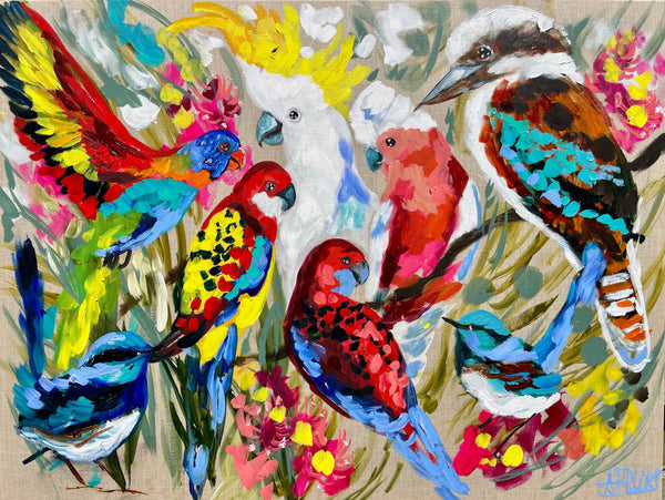 Australian Rainbow Forest- art print