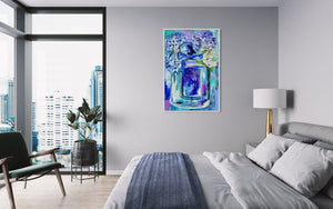Flora by Gucci - 60x90 cm - original on Belgian linen