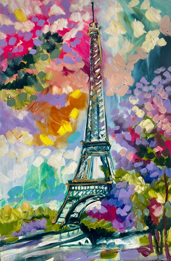 Paris in Bloom - art print