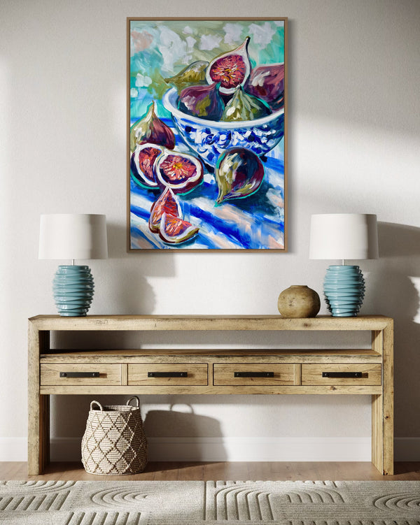 Fabulous Figs -60x90cm - original on gallery canvas