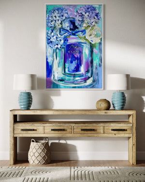 Flora by Gucci - 60x90 cm - original on Belgian linen