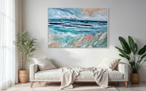 Gentle breeze - original on gallery canvas 100x150  cm