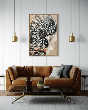 60x90 cm - Cruise -Black Cockatoo