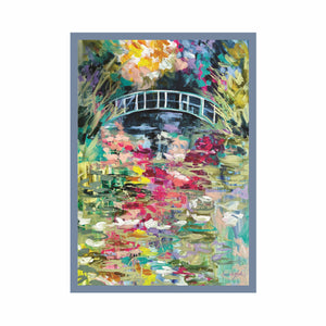 Monets Garden  - Tea Towel