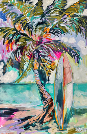 Palm beach  - art print