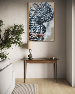 Cilla - 60x90cm -original on Belgian linen