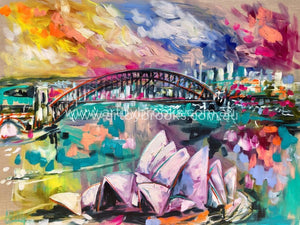Celebrating Sydney - Art Print Art Prints