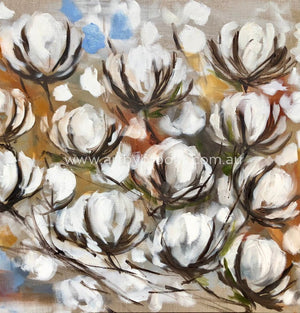 Cotton Blooms 2 - Art Print Art Prints
