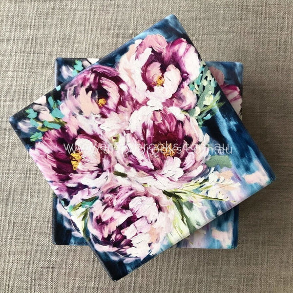 Count Your Blessings Peony Coasters