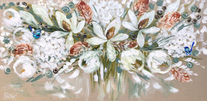 Flowering Gum Banksia And Magnolia- Art Print Art Prints
