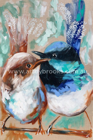 Just The Two Of Us - Art Print Art