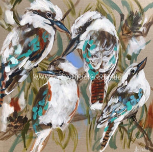 Kookaburra Chorus -Art Print Art