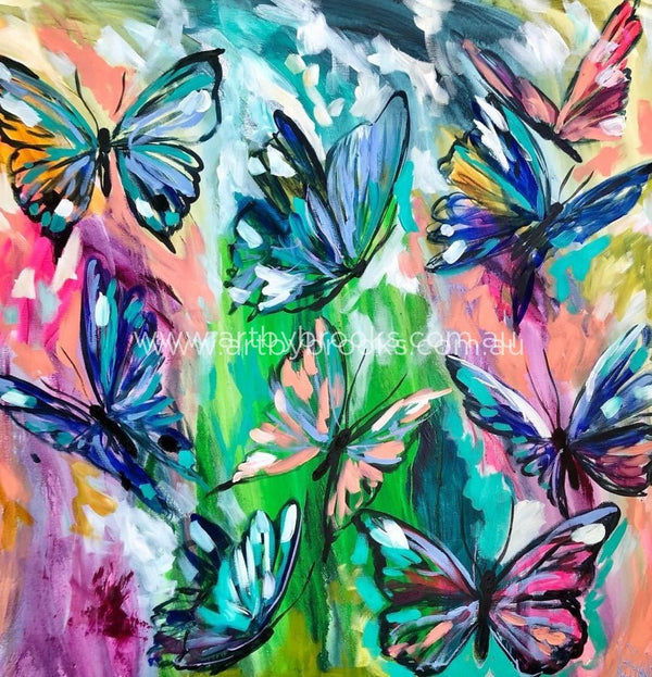 Le Papillon - Art Print Art