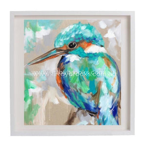 Little Kingfisher - Art Print Art