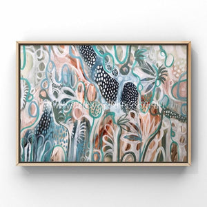 Rainforest Sanctuary - Original On Gallery Canvas 100X150 Cm Medium Sized Originals