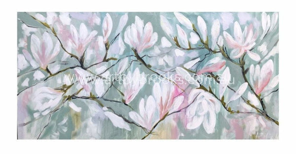 Serenity Magnolia- Art Print Art Prints